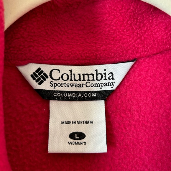 Columbia Pink Fleece Jacket - Picture 6 of 6